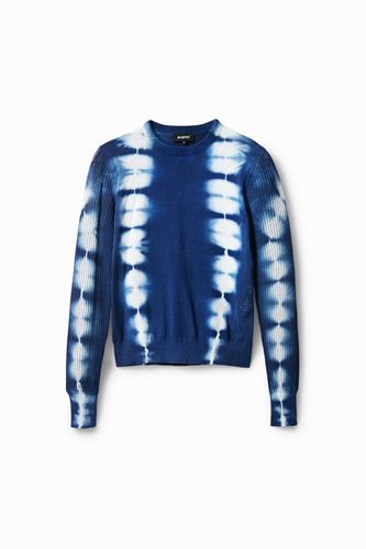 Pull en maille fine tie and dye - Desigual - Modalova