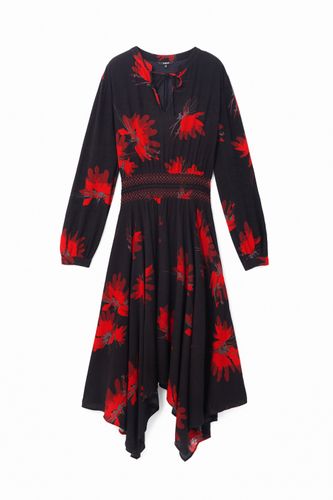 Robe évasée manches longues - Desigual - Modalova