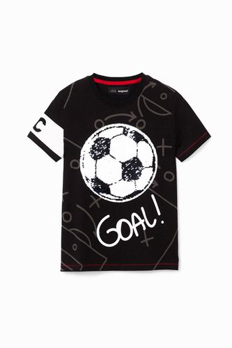 T-shirt football 100% coton - Desigual - Modalova