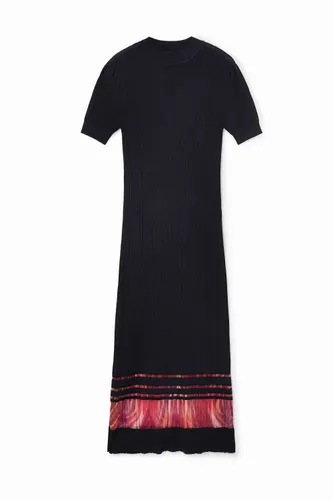 Robe mi-longue plissée - Desigual - Modalova