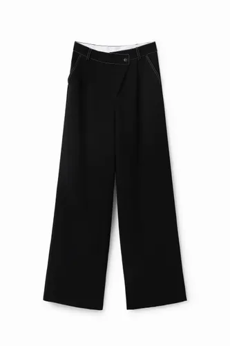 Pantalon twisted pinces - Desigual - Modalova