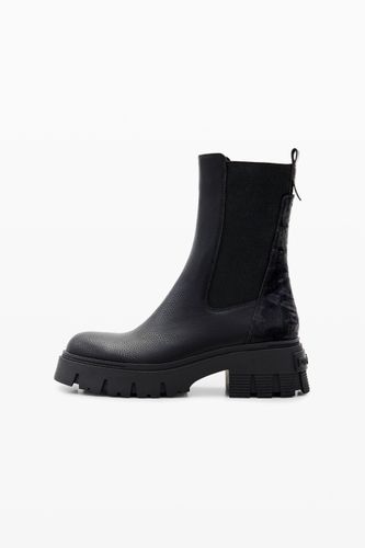 Bottes Chelsea track élastiquées - Desigual - Modalova