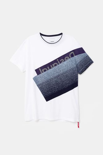 T-shirt textures 100% coton - Desigual - Modalova