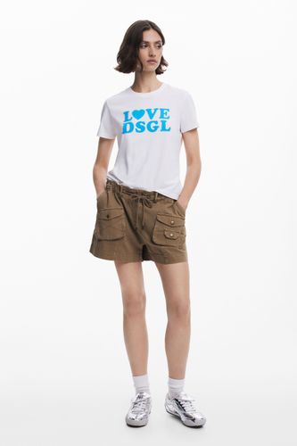 Plain cargo shorts - Desigual - Modalova