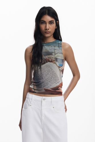 Débardeur livre - Desigual - Modalova