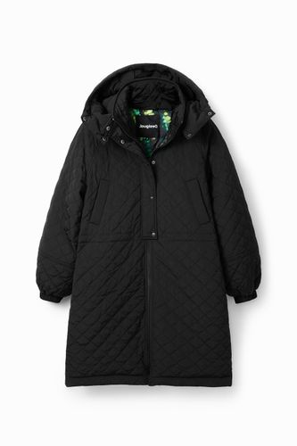 Manteau matelassé manches froncées - Desigual - Modalova