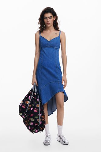 Robe en denim midi - Desigual - Modalova