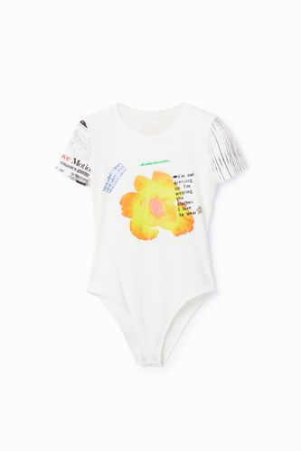 Body tissu côtelé imprimés - Desigual - Modalova