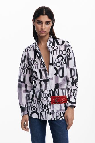 Chemise "Don't" - Desigual - Modalova