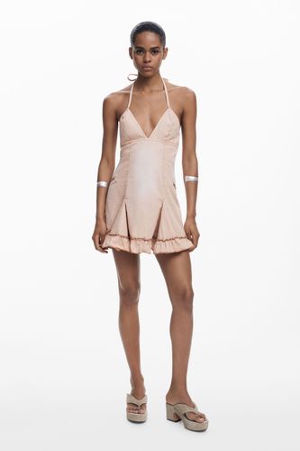 Robe courte en dentelle - Desigual - Modalova