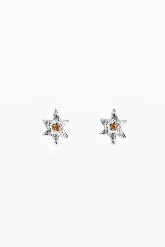 Boucles d'oreilles étoile en argent plaqué Zalio - Desigual - Modalova
