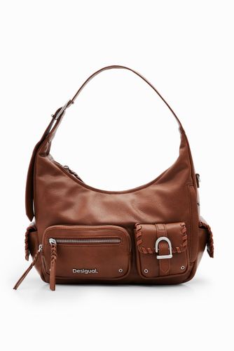 Sac porté épaule L poches - Desigual - Modalova