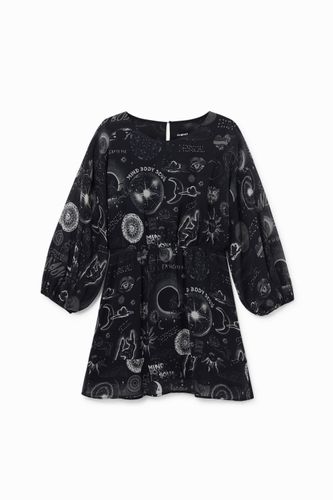 Robe viscose imprimée - Desigual - Modalova