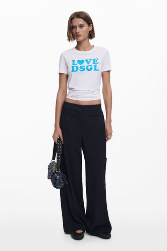 Straight plain tailor trousers - Desigual - Modalova