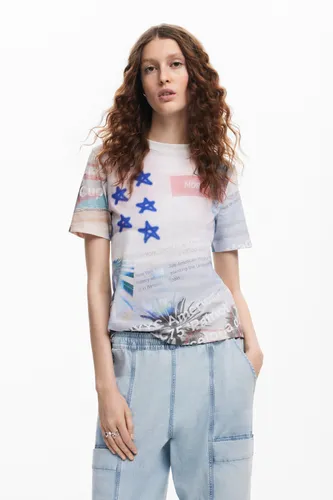 T-shirt imprimé American Magic - Desigual - Modalova