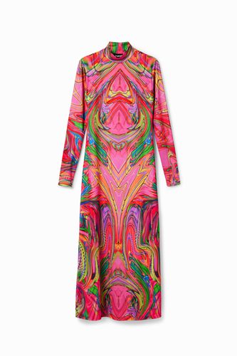 Robe midi ajustée María Escoté - Desigual - Modalova