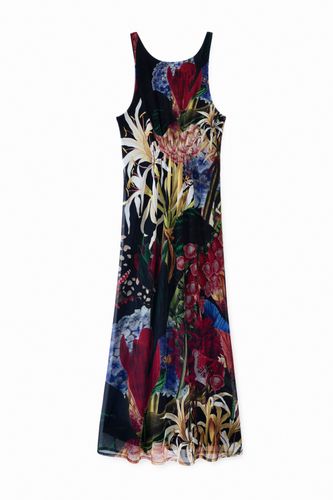 Robe longue fleurie - Desigual - Modalova