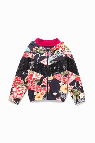Veste courte capuche - Desigual - Modalova