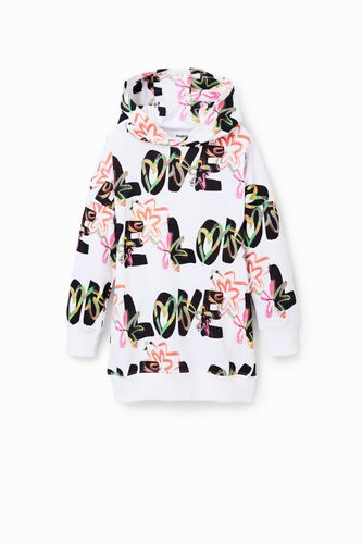 Robe sweat-shirt Love - Desigual - Modalova