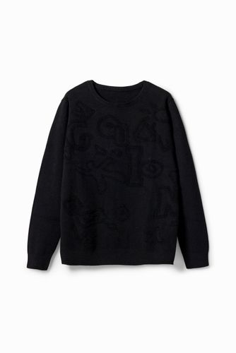 Pull motifs texture - Desigual - Modalova
