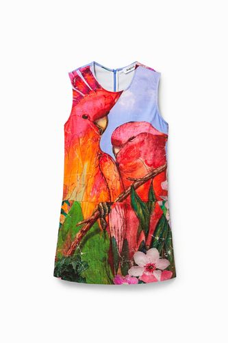 Robe chasuble perroquets - Desigual - Modalova