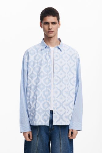 Chemise à manches longues à rayures - Desigual - Modalova