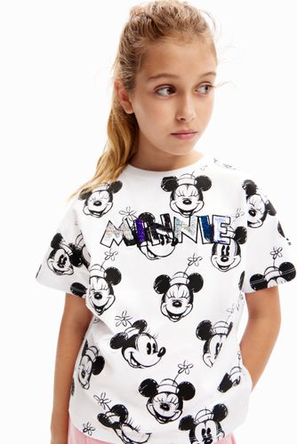 T-shirt Minnie Mouse paillettes réversibles - Desigual - Modalova