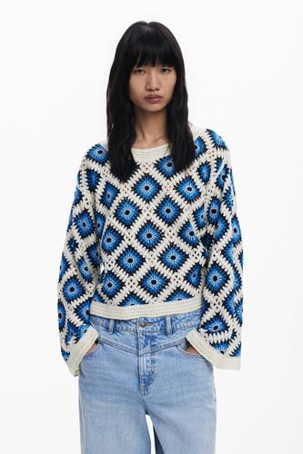 Pull crochet multicolore - Desigual - Modalova