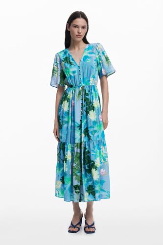Robe chemise à fleurs - Desigual - Modalova