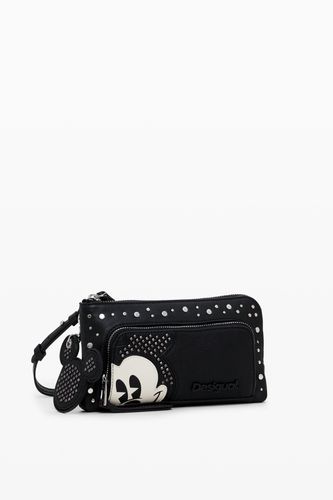 Porte-monnaie L clous Mickey - Desigual - Modalova