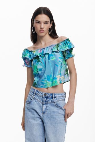 Blouse à volants - Desigual - Modalova