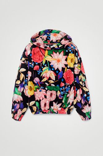 Sweat-shirt à capuche floral - Desigual - Modalova