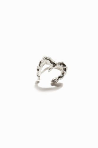 Bague lettre M plaquée argent Zalio - Desigual - Modalova