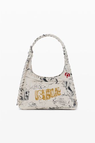 Sac moyen avec lettrage - Desigual - Modalova