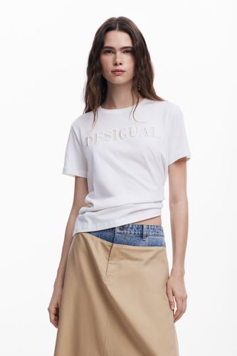 T-shirt logo brillant - Desigual - Modalova