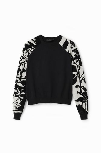 Pull combiné fleurs - Desigual - Modalova