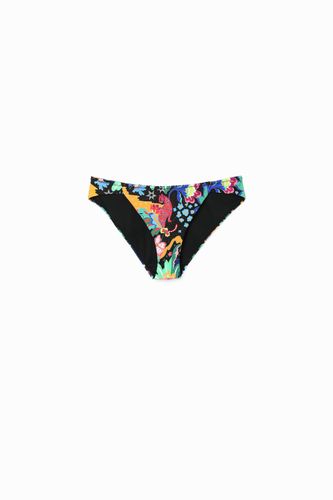 Bas de bikini dessins jungle - Desigual - Modalova