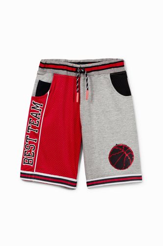 Bermuda patch sportif basket-ball - Desigual - Modalova