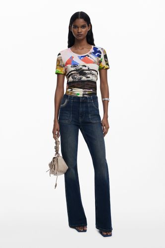 Jeans évasés - Desigual - Modalova
