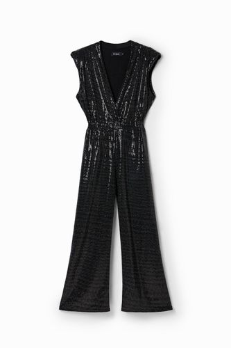 Combinaison longues sans manches paillettes - Desigual - Modalova