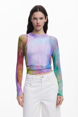 Pull fin aquarellé - Desigual - Modalova