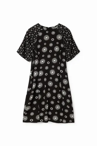 Robe courte bicolore - Desigual - Modalova