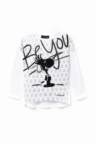 T-shirt Snoopy paillette réversible - Desigual - Modalova