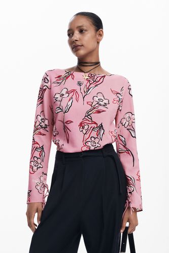 Blouse à fleurs - Desigual - Modalova