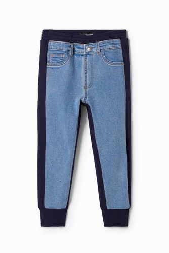 Pantalon jogging denim - Desigual - Modalova