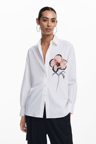 Chemise à fleurs sur le buste - Desigual - Modalova