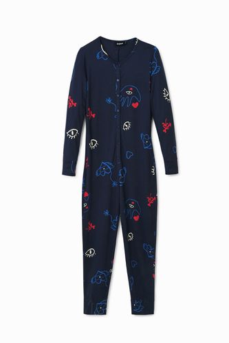 Combi-pyjama imprimée - Desigual - Modalova