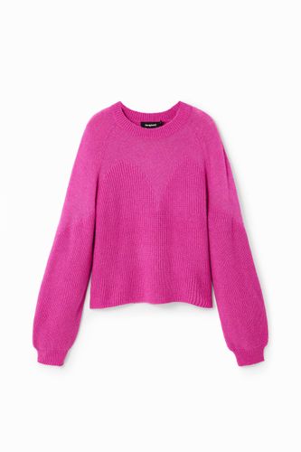 Pull uni transparences - Desigual - Modalova