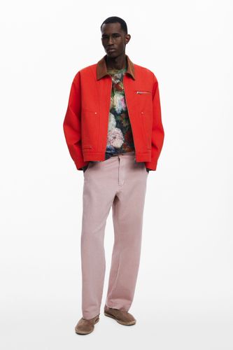 Pantalon long avec surpiqûres - Desigual - Modalova