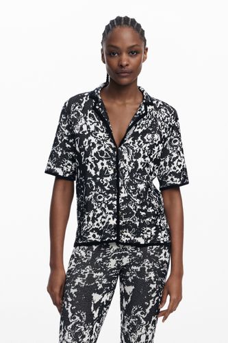 Chemise à manches courtes imprimée - Desigual - Modalova
